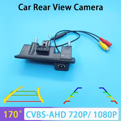 AHD 1080P 170 ° car rearview reversing camera for Volkswagen Golf Passat B7 B6 Tiguan Jetta MK6 Audi