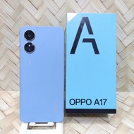 Oppo A17 4/64GB Hanphone second Fullset original Bergaransi