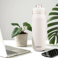 澳洲 Oasis 三層陶瓷彈蓋保溫/保冰瓶 1000ml