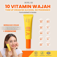 MORLAB - Krim Pencerah Vitamin V10 - 50ml