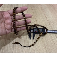 6-7mm99 gold sea root prayer beads, beautiful sea root beads and packaging with FREE