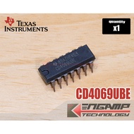 (1 Piece) [IC] CD4069UBE CD4069 TEXUS CMOS HEX INVERTER