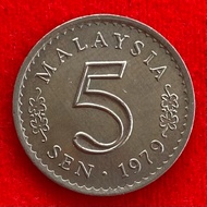 Malaysian Coins​​ Malaysia 5 sen 1979 Foreign Coins