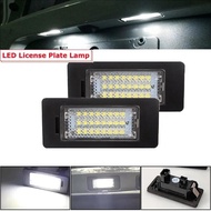 2pcs Car LED Number License Plate Lights Decorative Accessory For BMW E39 E90 E91 E92 M3 M5 E70 E71 