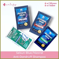 ◺ ◸ ◙ Selsun Blue / Nizoral Anti Dandruff Shampoo Sachet