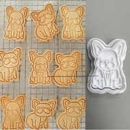 Cartoon puppy Cookie Cutters DIY Bakery Tools and Accessories Stampcookie Cutters
