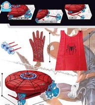 FEI Movie Toys LED Sound Light Spider Man Custom Shield Sword Glove Launcher Action Figures Cosplay