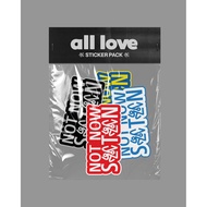 ALL LOVE STICKER PACK