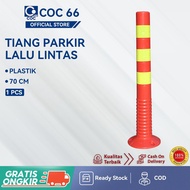 Lalu LINTAS PARKING POLE / CAR PARKING CONE / 70 CM HIGH CONE CAN