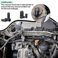 JYHOUSE Car Carburetor Vacuum Cover Kit, Rubber Material Durable Vacuum Rubber Cover Plug Kit, Leak 