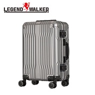 【LEGEND WALKER】1512-48-19吋 鋁框行李箱 隕石灰_廠商直送