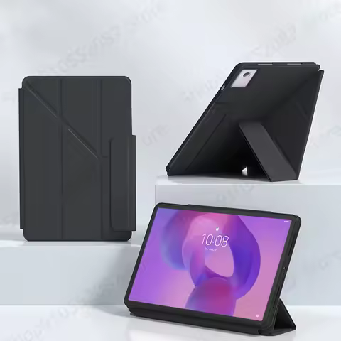 For Lenovo Idea Tab Plus 12.1 inch Case tb361fu Multi-Folding Protective TPU Funda for Lenovo Idea T