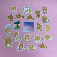 Rilakkauma 鬆弛熊 貼紙 set 3
