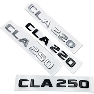 3D Letters CLA180 CLA200 CLA220 CLA250 CLA260 ABS Emblem Compatible with C118 Car Trunk Rear Logo St