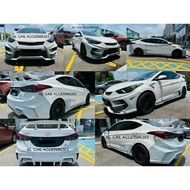 Hyundai Elantra 2010 2011 2012 2013 2014 2015 2016 SJX Bodykit body kit front rear Bumper Side skirt