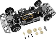 Abendor Metal Assemble Rc Car Frame with Wheels for 1/28 Wltoys K969 K979 K989 K999 284131 RC Car DI