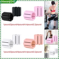 [chiwanji242] 2Pcs Wearable Weights Arm Weights Adjustable Wrist Weights for Women Men Walking Yoga 