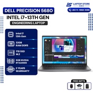 DELL Precision 5680 Engineering | i7 13th Gen | 15.5" | 32GB DDR5 6000MHz | 1TB SSD | 6GB NVIDIA RTX
