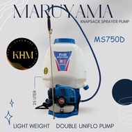MARUYAMA MS075D LIGHT WEIGHT BACKPACK ENGINE SPRAYER PUMP KNAPSACK POWER SPRAYER MESIN PAM RACUN ENGINE