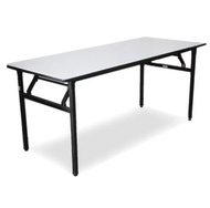 Y.K 2x4 ft 3V Foldable Wood Top Banquet Table/ Folding Banquet Table / Meja Banquet