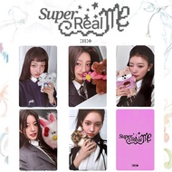 ILLIT Album SUPER ME REAL ME M2U POB PhotoCards Yunah Minju Moka Wonhee Iroha Photo Cards 5 Per Set