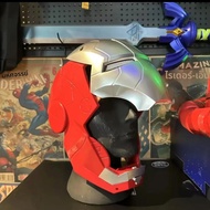 ใหม่ร้อน Iron Man หมวกกันน็อก Mk5 Jarvis หมวกกันน็อก Emit Light คู่มือเปิดปิดการกําหนดค่าสูงสะสมของเ