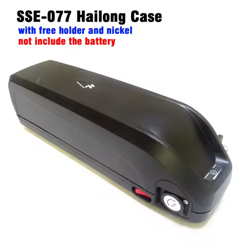 36V 48V SSE-077 Hailong Case E-bike Battery Box With Free 13S5P 10S6P Nickel Strip And 18650 Battery