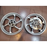 Sport Rim Y15ZR/RS150 6Batang Cutting Y125ZR Enkai(1.6/1.85X17)With Bearing&Bush&Disc