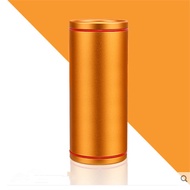 New Kia Car Tissue Box Holder Frosted Aluminum Alloy Cup Holder Tissue Tube Holder Auto Interior Acc