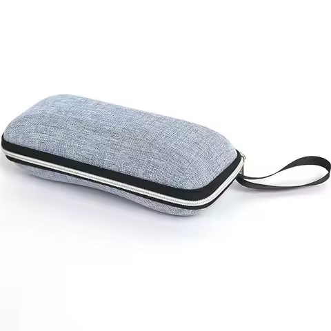 Vintage Zipper Portable Eyeglasses Accessories Glasses Holder Glasses Box Eyeglasses Case