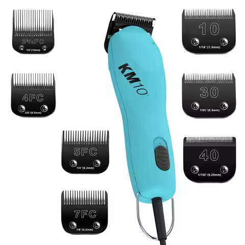 Black 7FC 5FC 4FC 3FC #10 #30 #40 5/8 Professional Dog Clipper A5 Blade Fit Most Andis & Oster Pet C