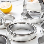 on  8/9/10CM English Muffin Rings Crumpet Rings Double Rolled Tart Ring Round Stainless Steel Muffin