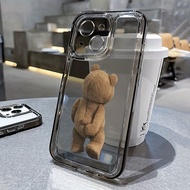 Cute Item [Case INFINITY] Bear Case hp Vivo Z11 Z11X T5 Pro 5G Y11d Y31d V60 Lite Y05 V70 Fe Y12A Y2