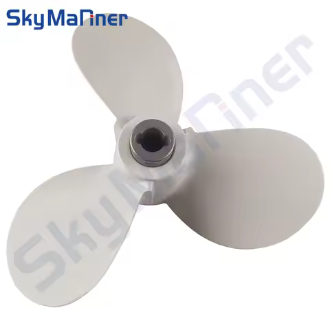 676-45941-62-EL Propeller 11 1/2x11-H Pin Drive Fit Yamaha Outboard Engine 40HP Aluminum Spline RH B