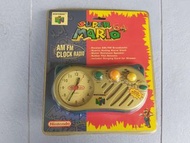 Super Mario nintendo n64 am fm clock radio 任天堂 馬里奧兄弟 懷舊 vintage classic 鐘 收音機