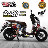 Decal Scoopy Full Body 2022 Stiker Scoopy Lagi Viral 2022 Decal Scoopy Full Body 2021 Striping Scoop