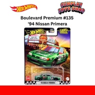 Hot Wheels Boulevard Premium 135 '94 Nissan Primera Diecast Collectors