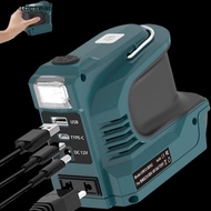 ali  180W Power Inverter DC 18V 21V To AC 220V USB Type-C DC Adapter For Makita For Milwaukee For Ei