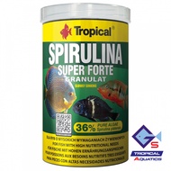 TROPICAL SUPER SPIRULINA FORTE GRANULAT 1000ML/FISH FOOD/MAKANAN IKAN/SPIRULINA FISH FOOD/MAKANAN IKAN KUNING/PLECO FOOD