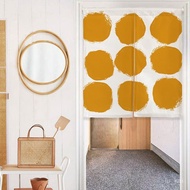 Door Curtain Long Cotton Linen Multifunctional Kitchen Fresh Fabric Bedroom Partition Cloth Hanging 