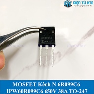 High power N-channel MOSFET 6R099C6 IPW60R099C6 650V 38A TO-247