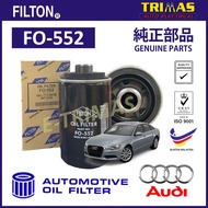 FILTON Oil Filter Audi A6 C7 4G2 4GC 4G5 4GD Engine EA888 Penapis Minyak Hitam Enjin 06J115403C 06J1