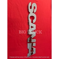Chrome Scania Lg | Chrome Scania Word Lg | Scania Lg | Chrome Lg | Chrome Scania Tulisan Lg | Truck 