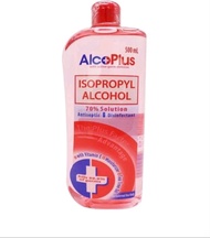 Alcoplus Red 70% Isopropyl Alcohol 500ml