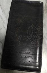 Berluti Calligraphy Black Nero 長夾 <<無零錢包款>>