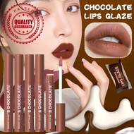 Chocolate Lip Glaze Lipstick Set Long-lasting Magic Lip Casa Non-fading Matte Lipstick H9l3