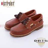 【街頭巷口 Street】 ORIS 男款 2013年 限量經典版 999系列 雷根式帆船鞋 淺咖啡色999A05