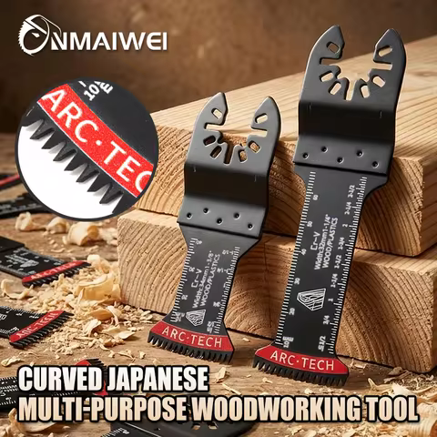 Oscillating Multi Tool Blades Japanese Teeth Arc Tech Curved Wood Cutting Blades Universal Oscillati