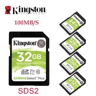 Kingston Memory Cards SDS2 SDHC SDXC 32GB Micro SD Card 64GB 128GB 256GB C10 UHS-I Flash Card Memory for DV DC DSLR