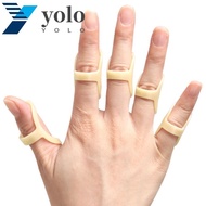 YOLO Oval Finger Splint, Ring Sleeve Finger Cuff Finger Splint Support, Finger Support Protector Oval Skin Waterproof Finger Joint Stabilizer Tendon Release